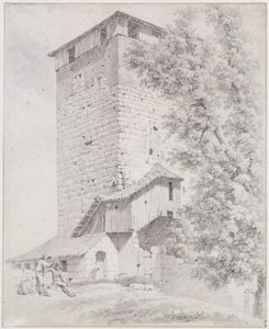 Der fünfeckige Turm in Nürnberg von Johann Christoph Erhard