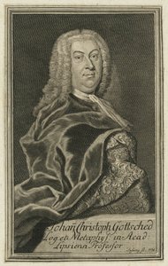 Gottsched von Johann Christoph Sysang