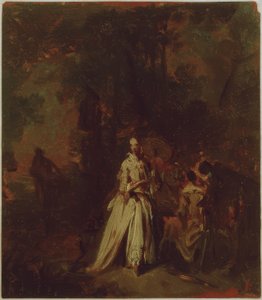 Gesellschaft im Garten von Johann Conrad Seekatz