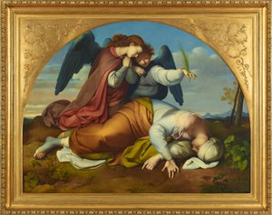 Die tote heilige Caecilia (Römische Fassung) von Johann Evangelist Scheffer von Leonhardshoff