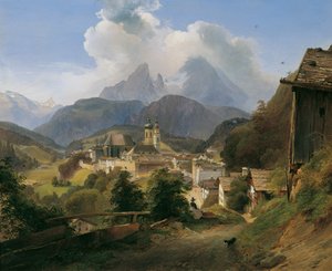 Berchtesgaden mit dem Watzmann