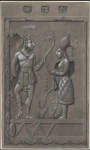 Eine Sammlung von Waldecks Originalkunstwerken aus Mesoamerika, Box 2 von 22