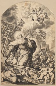 Versuchung des heiligen Antonius von Johann Georg Glückher