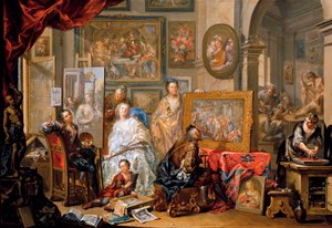 Das Atelier des Malers