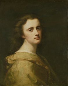 Porträt von Thérèse Schwartze, der Tochter des Künstlers, im Alter von 16 Jahren von Johann Georg Schwartze