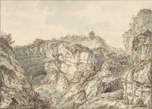 Felsformation auf Montmartre