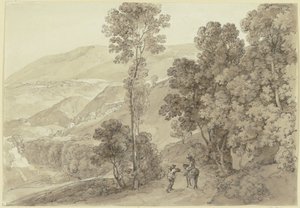 Gebiet in der Nähe von Subiaco von Johann Georg von Dillis