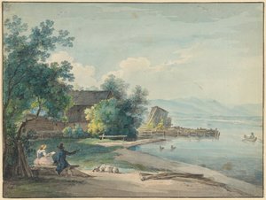 Starnberger See von Johann Georg von Dillis