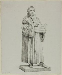 Luther-Statue in Wittenberg