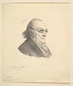 Porträt von Siegmund Wilhelm Wohlbruck 1762-1834 von Johann Gottfried Schadow