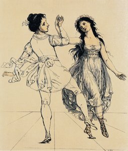 Das tanzende Paar Maria und Salvatore Viganò