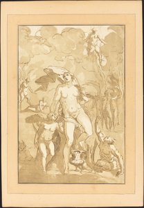 Venus von Johann Gottlieb Prestel after Jacopo Ligozzi