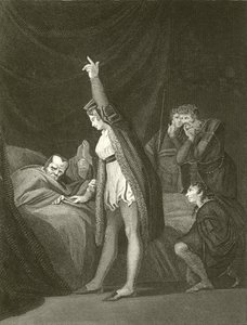 Der Tod von Kardinal Beaufort von Johann Heinrich Füssli