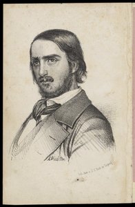 Georg Herwegh 1817-1875, 1840er Jahre von Johann Heinrich Richter
