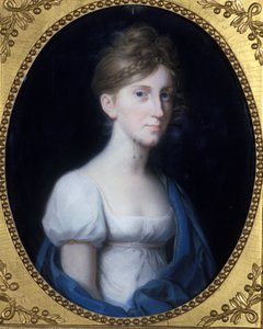 Ida, Ehefrau des Herzogs von Sachsen-Weimar-Eisenach, um 1808 von Johann Heinrich Schroder