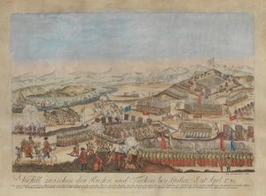 Zwischenfall zwischen den russischen und osmanischen Armeen bei Galati am 20. April 1789, 1789