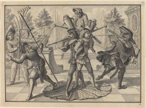 Harlekin und Scaramouche erschaffen einen "Brunnen"