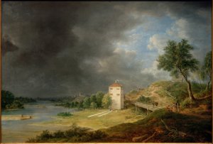 Isarlandschaft beim Brunnhaus Brunnthal