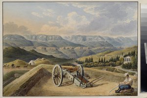 Die Festung von Kislovodsk von Johann Jakob Meyer