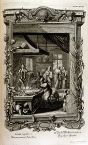 Illustration aus Physique sacrée, ou Histoire-naturelle de la Bible von Johann Jakob Scheuchzer