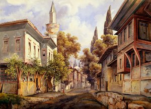Eine Straße in Konstantinopel, 1835