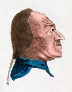 Die Gesichtszüge einer jähzornigen Person, 1808