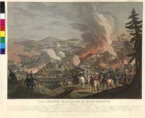 Schlacht bei Slavkov u Brna am 2. Dezember 1805