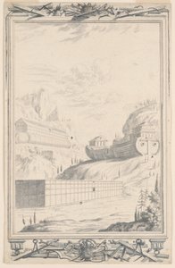 Studie für Noahs Arche, Tafel 40, Physica Sacra von Johann Melchior Füssli