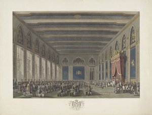 Einsetzung der Generalstaaten durch König Wilhelm I. in Brüssel am 21. September 1815 von Johann Nepomuk Gibèle (possibly)
