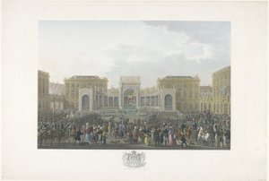 Krönung von Wilhelm I. in Brüssel am 21. September 1815