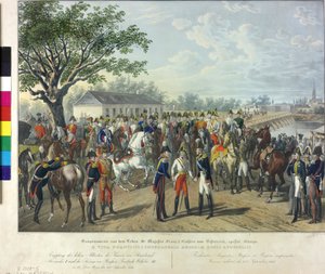 Empfang der alliierten Monarchen in Wien 1814