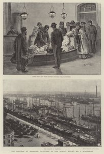 Die Cholera in Hamburg von Johann Nepomuk Schonberg