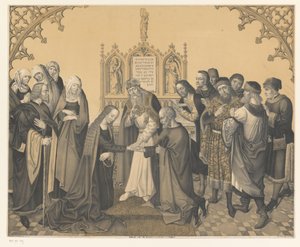 Hochzeit zwischen Josef und Maria von Johann Nepomuk Strixner
