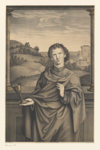 Johannes der Evangelist (Werke aus der Sammlung der Brüder Boisserée) von Johann Nepomuk Strixner