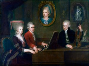 Die Familie Mozart, 1780-1781