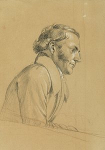 Männliche Studie zu (detail) von Johann Peter Krafft