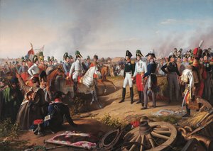 Siegeserklärung nach der Schlacht von Leipzig, 1813 von Johann Peter Krafft
