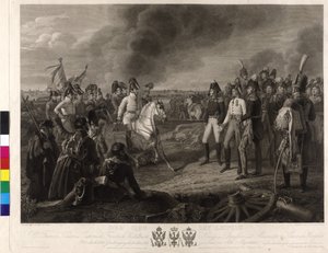 Der Sieg bei Leipzig von Johann Peter Krafft