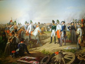 Siegeserklärung nach der Schlacht von Leipzig, 1813 von Johann Peter Krafft