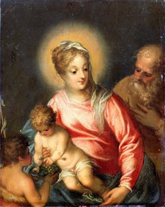 Die Heilige Familie mit Johannes dem Täufer