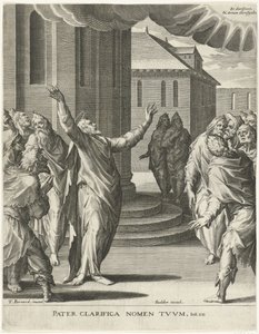 Christus betet zu Gott von Johann Sadeler (I)