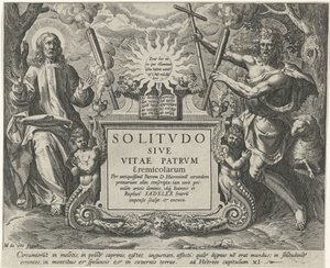 Christus und Johannes der Täufer (Männliche Einsiedler)