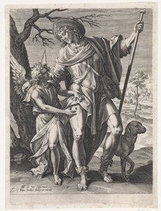 Heiliger Rochus von Johann Sadeler (I)