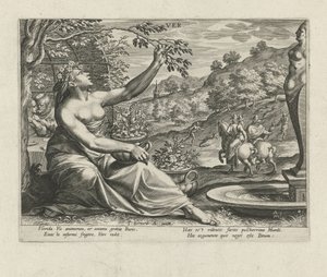 Frühling von Johann Sadeler (I)