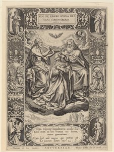 Die Krönung der Jungfrau, 1576