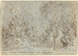 Chor der Jäger und Hirten von Johann Wilhelm Baur