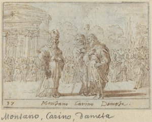 Montano, Carino und Dameta, 1640