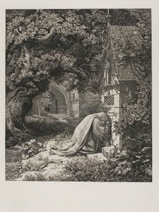 Die betende Nonne
