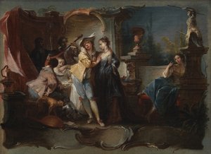 Der verlorene Sohn lebt mit Huren