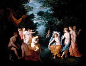 Diana und Acteon von Johann or Hans (attr.to) Konig